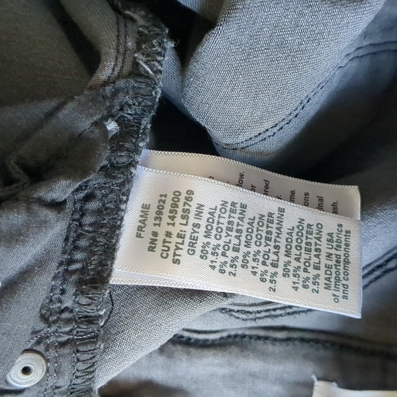 FRAME Le Skinny De Jeanne in Greys Inn Size 26 - Picture 6 of 7